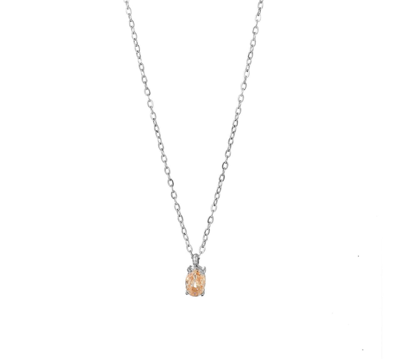 Collana sgranelli ovali