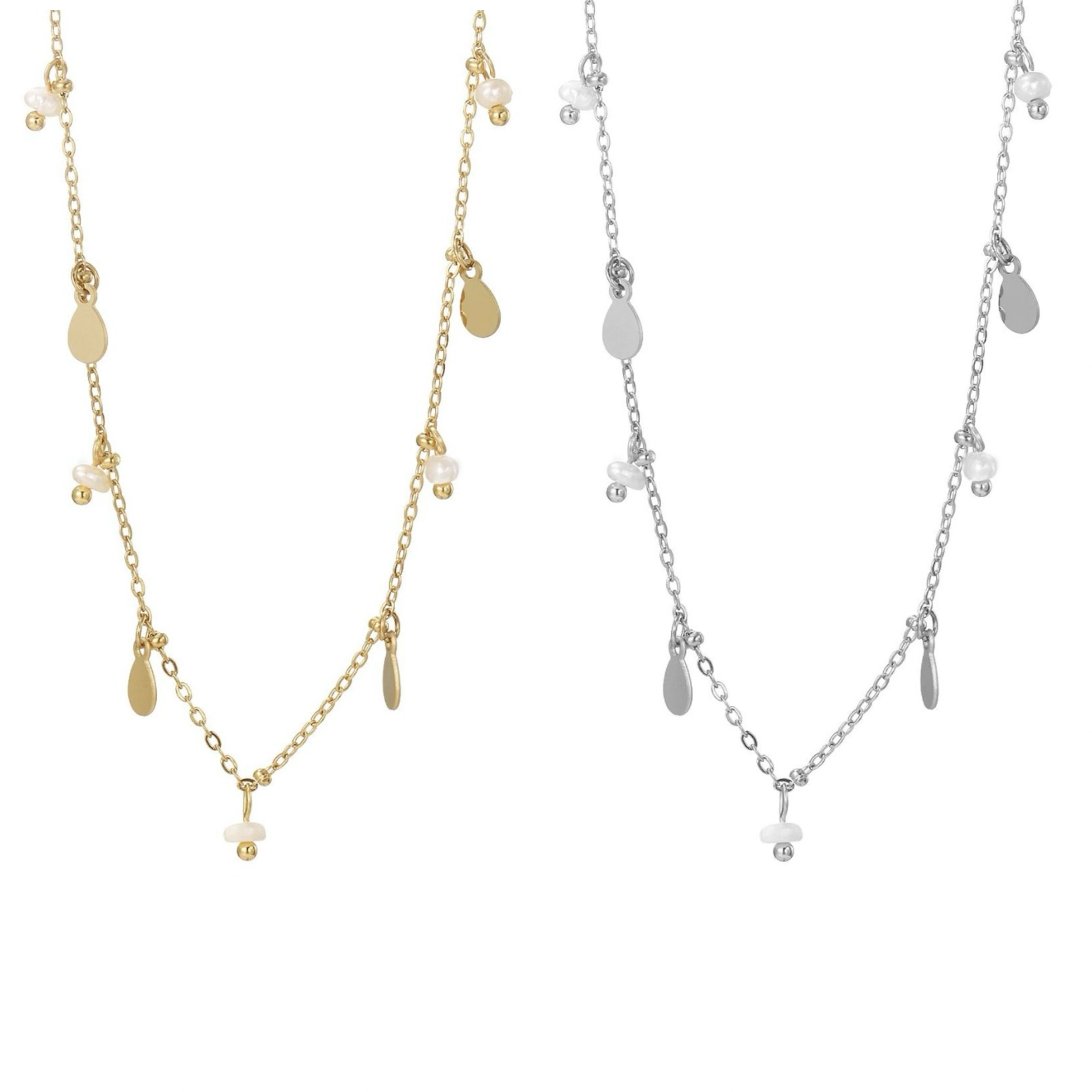 Collana Multicharm Perle d’acqua Dolce