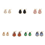 Orecchini sgranelli gocce colorate