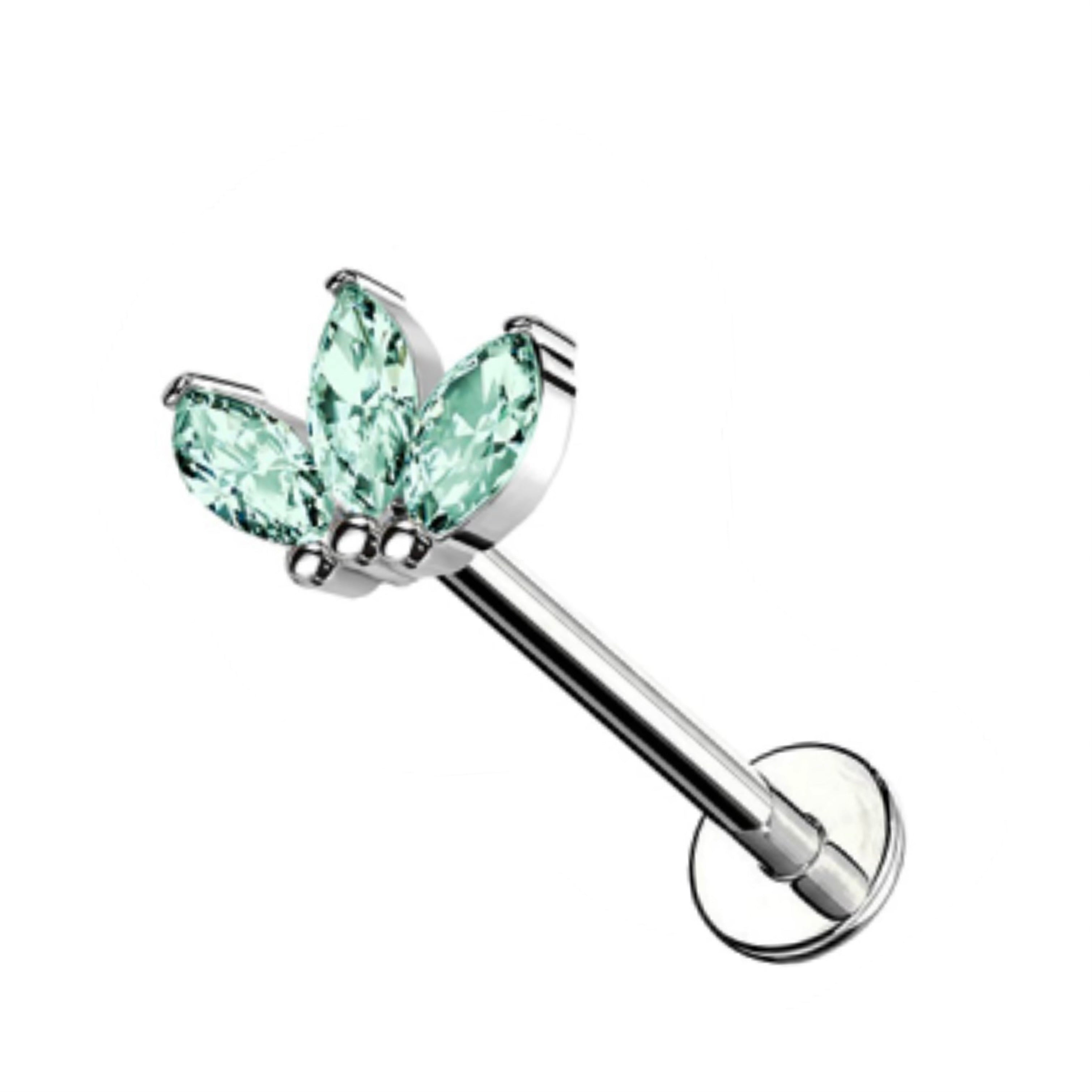 Piercing 3 petali di Loto