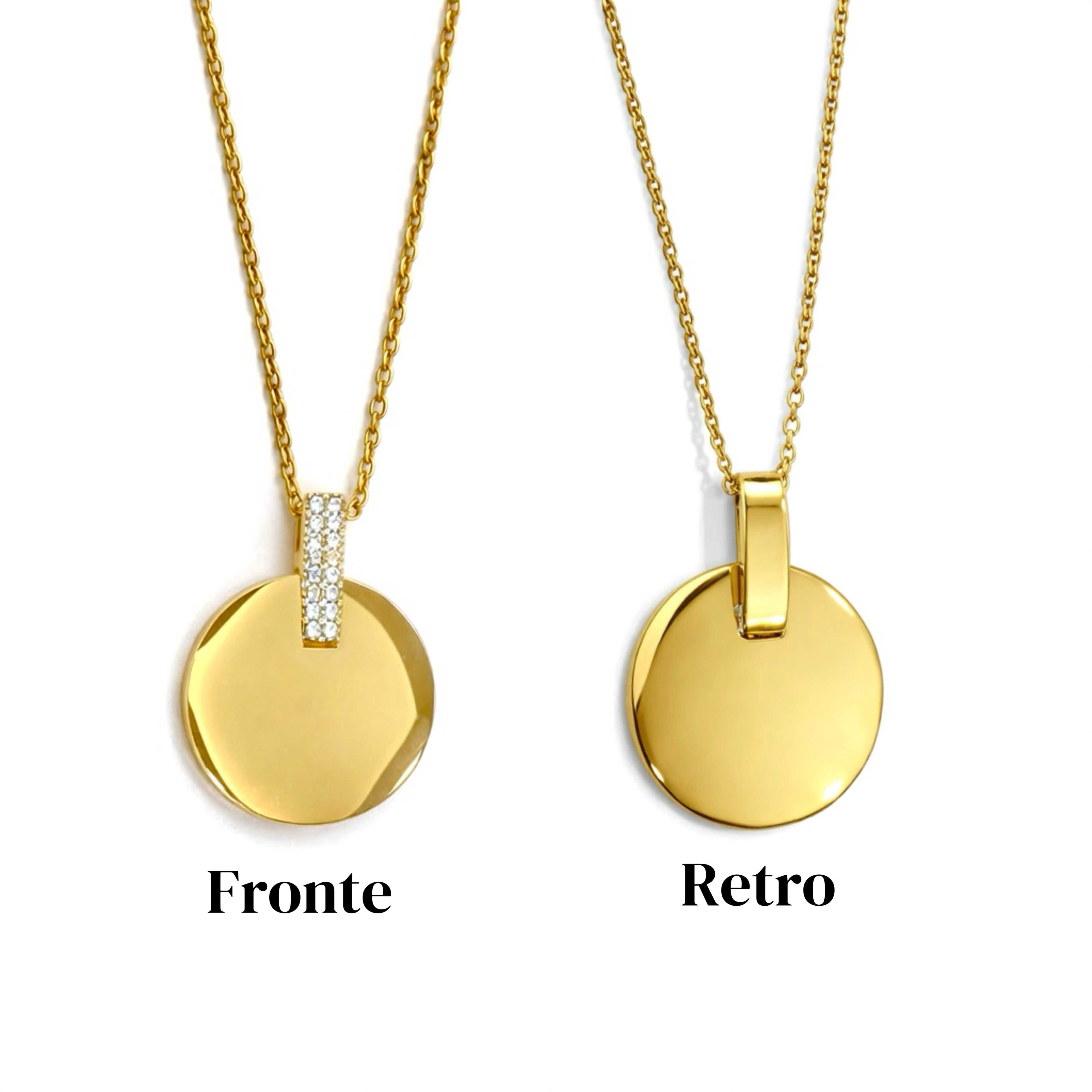 Collana Medaglia  personalizzabile