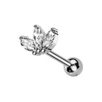 Piercing 3 petali di loto