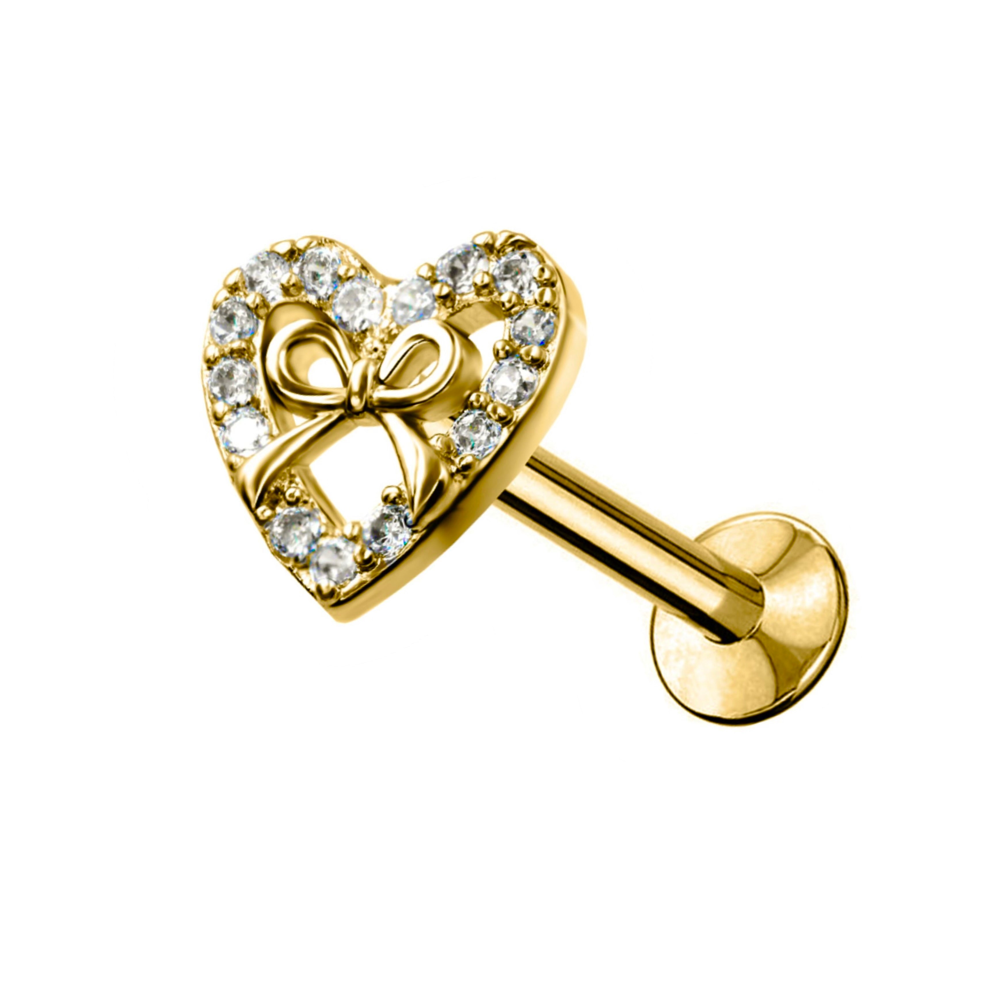 Piercing Cuoricino&Fiocco