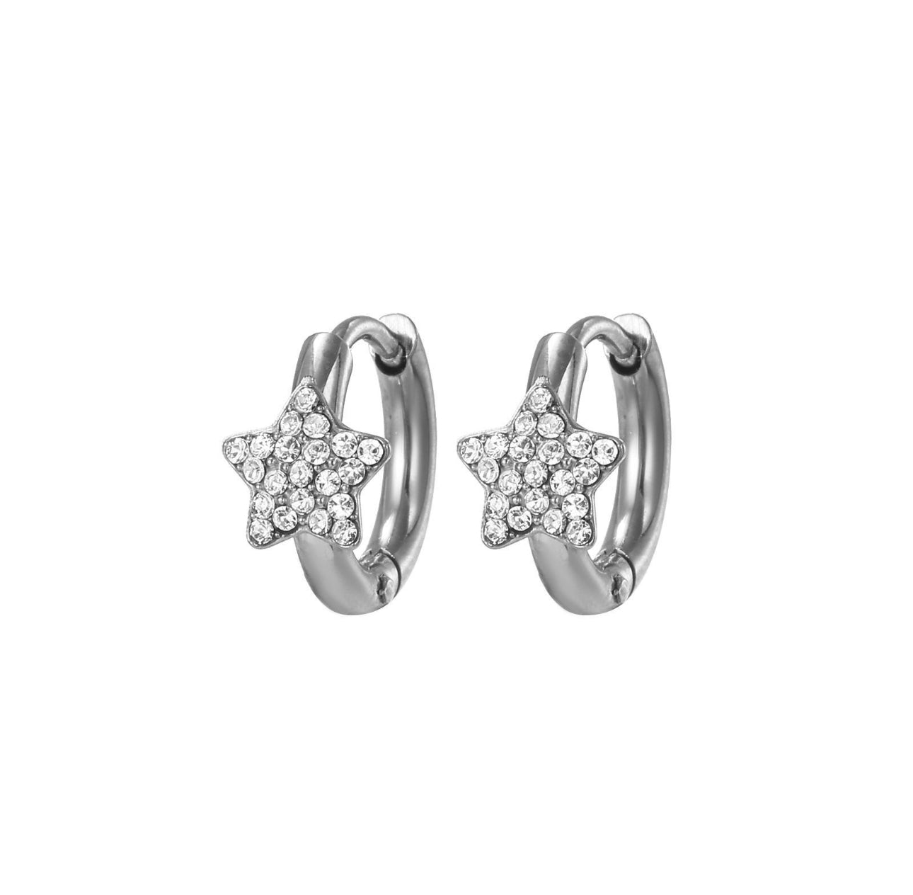 Orecchini Mini Hoop stella