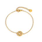 STOP&GO-Bracciale cerchio con zircone