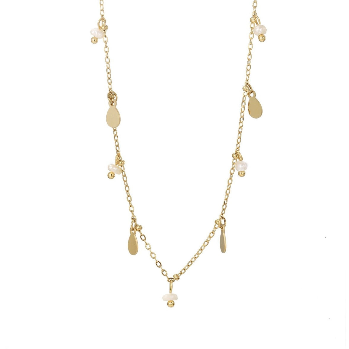 Collana Multicharm Perle d’acqua Dolce