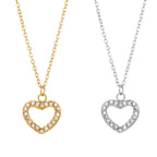 STOP&GO-Collana love zircone