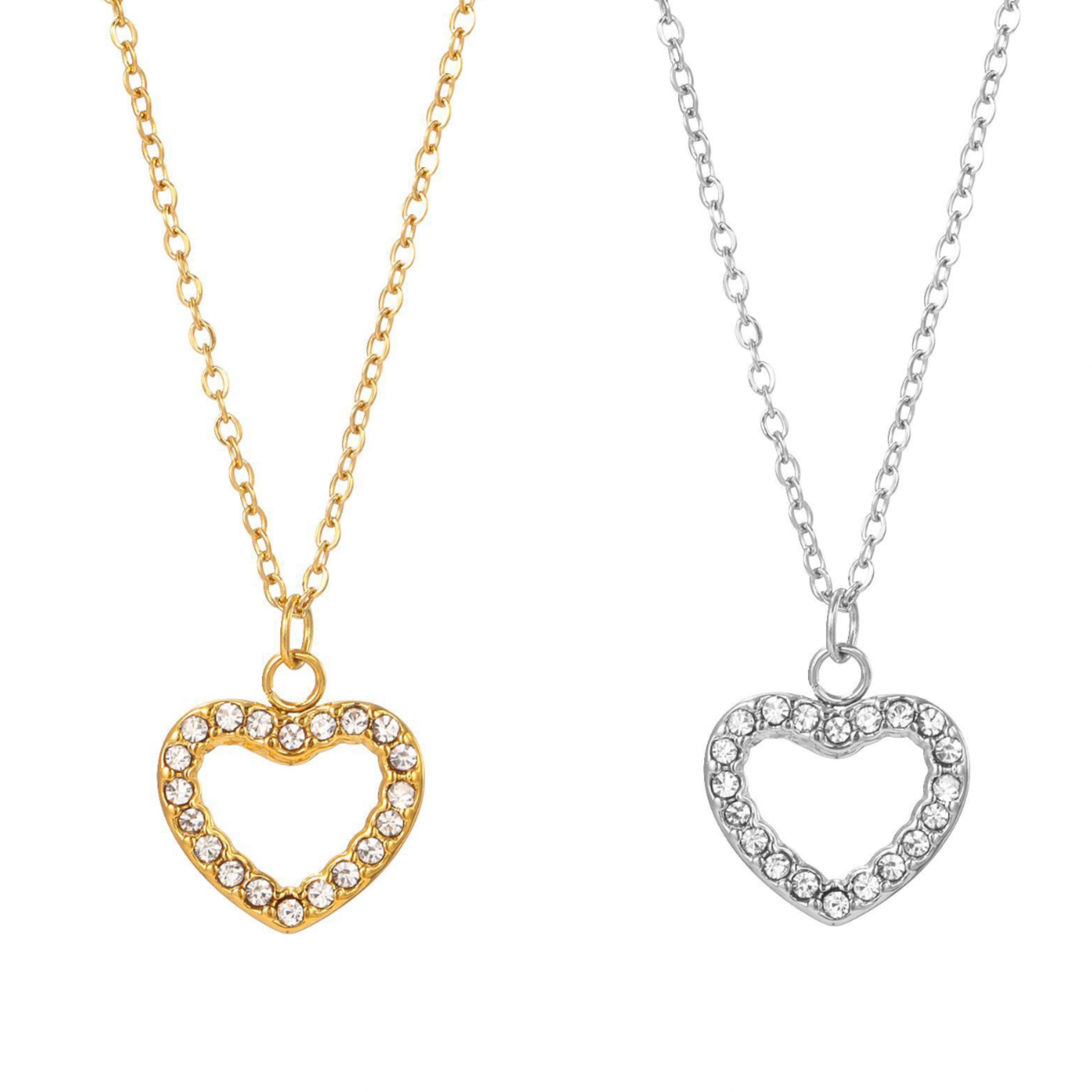 STOP&GO-Collana love zircone