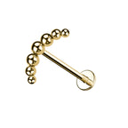 Piercing Sette Sfere Titanio