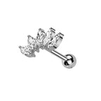 Piercing 5 petali di loto