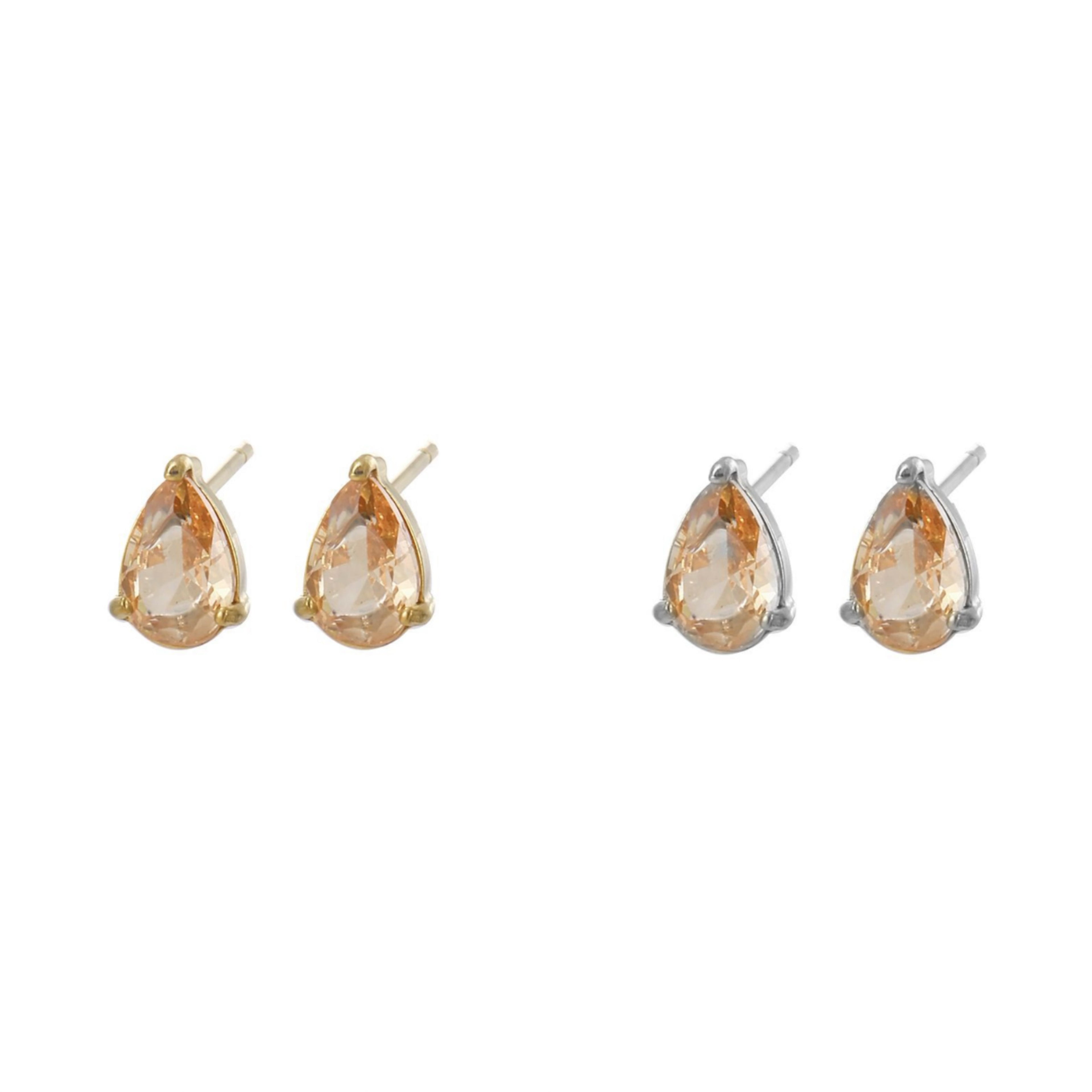 Orecchini sgranelli gocce colorate