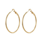 Orecchini Cerchio Linea fine