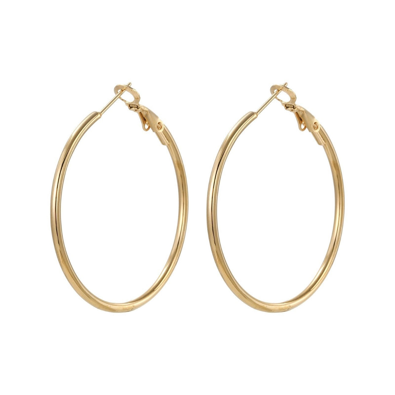 Orecchini Cerchio Linea fine