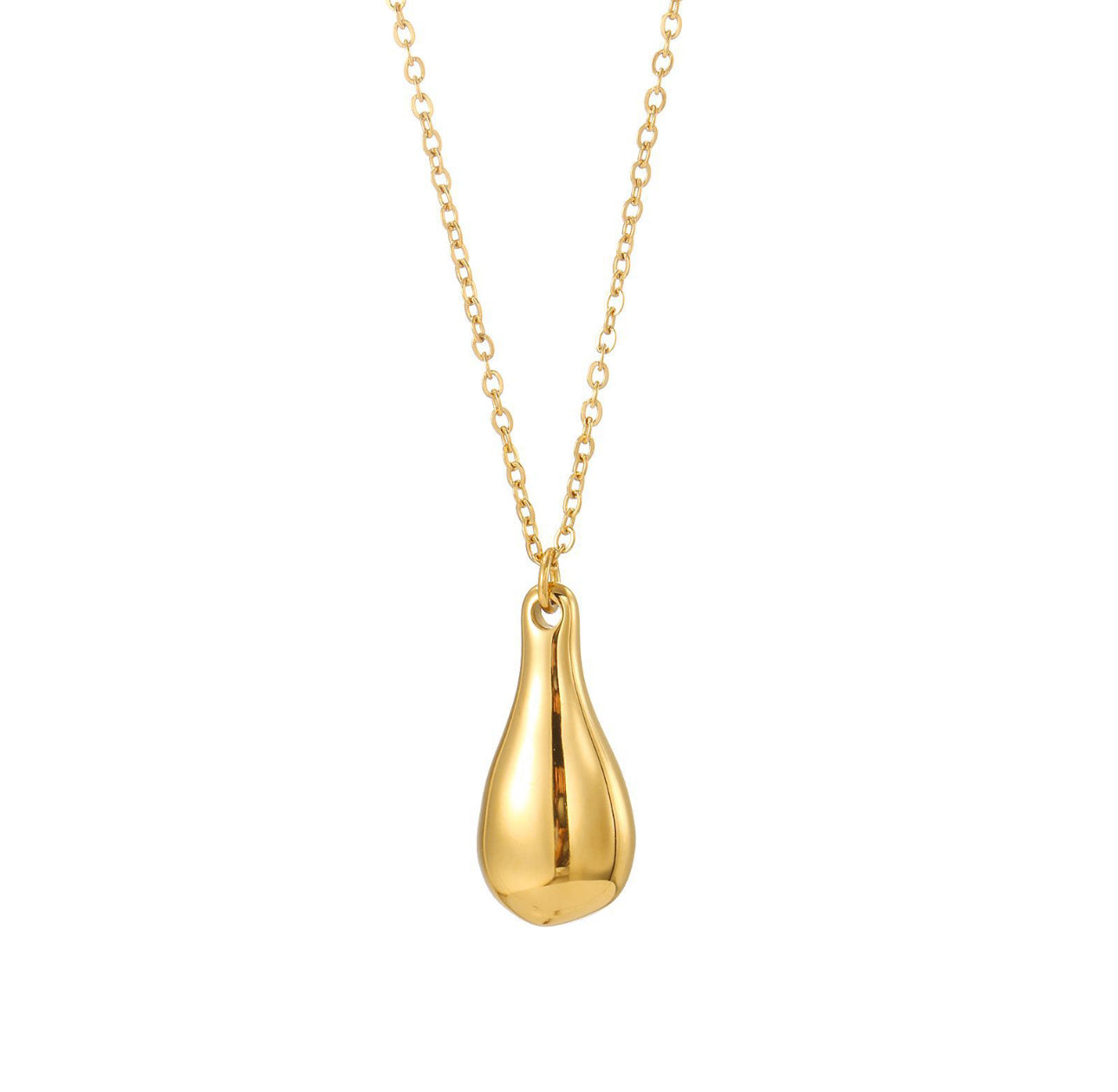 STOP&GO-Collana goccia irregular