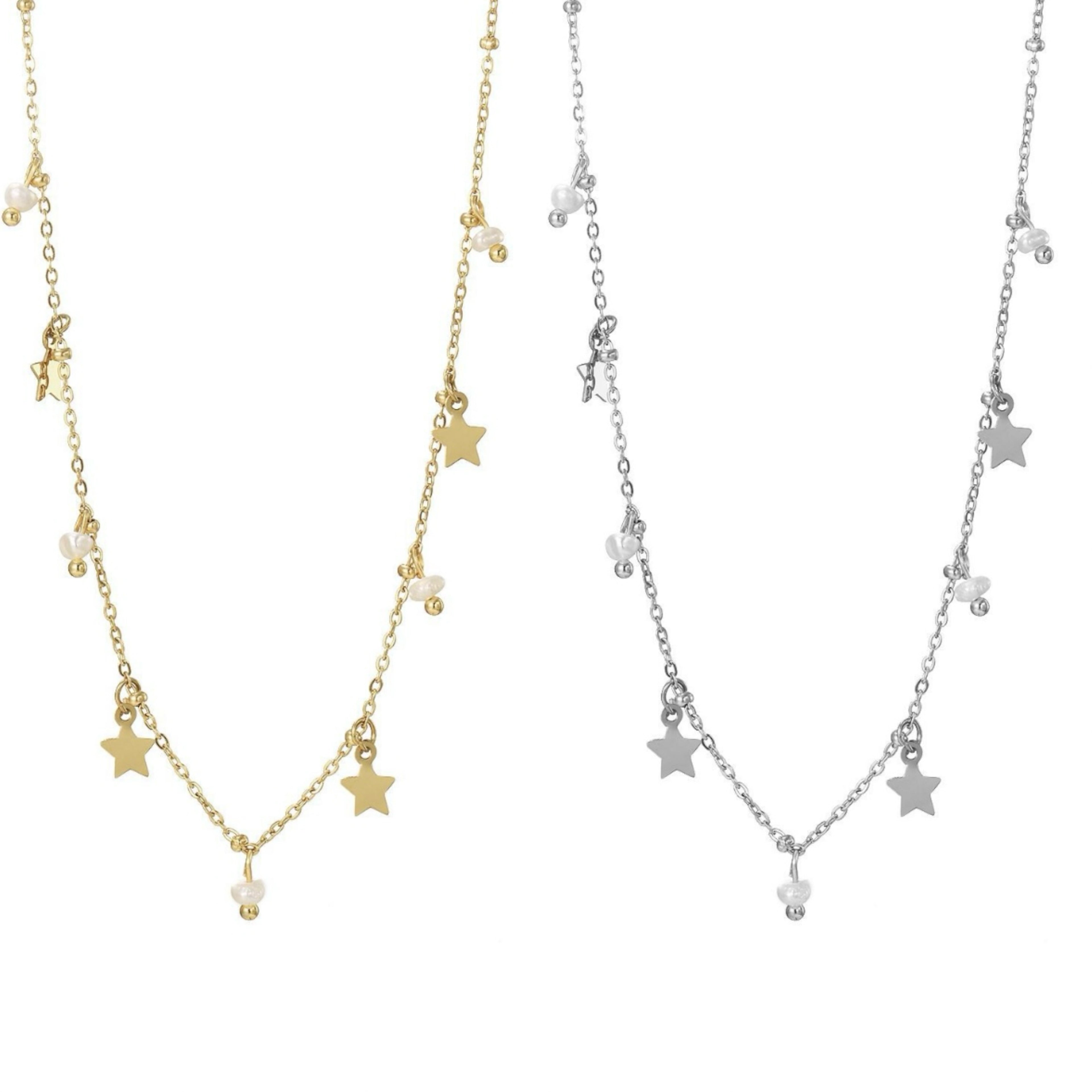Collana Multicharm Perle d’acqua Dolce