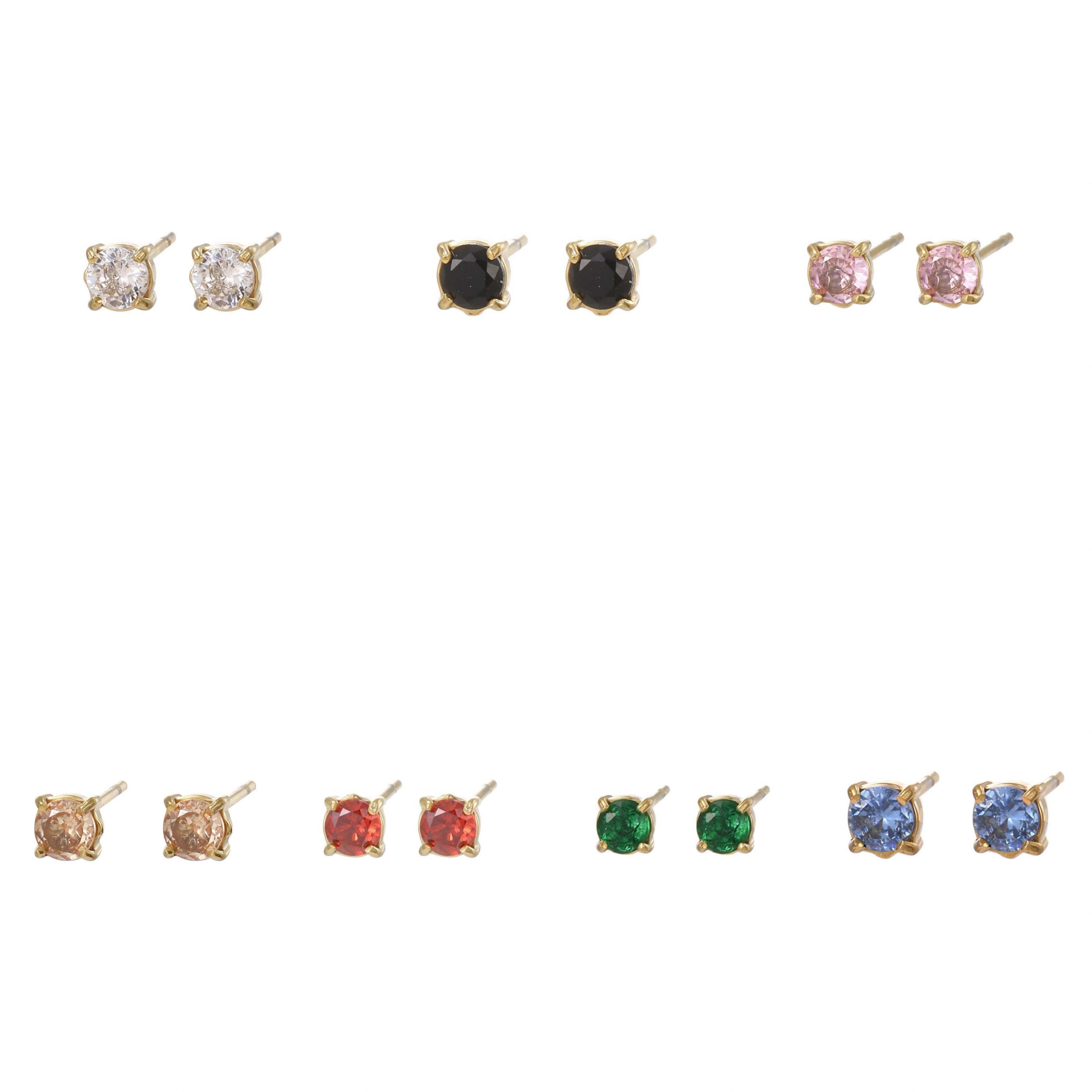 Orecchini sgranelli sfere colorate