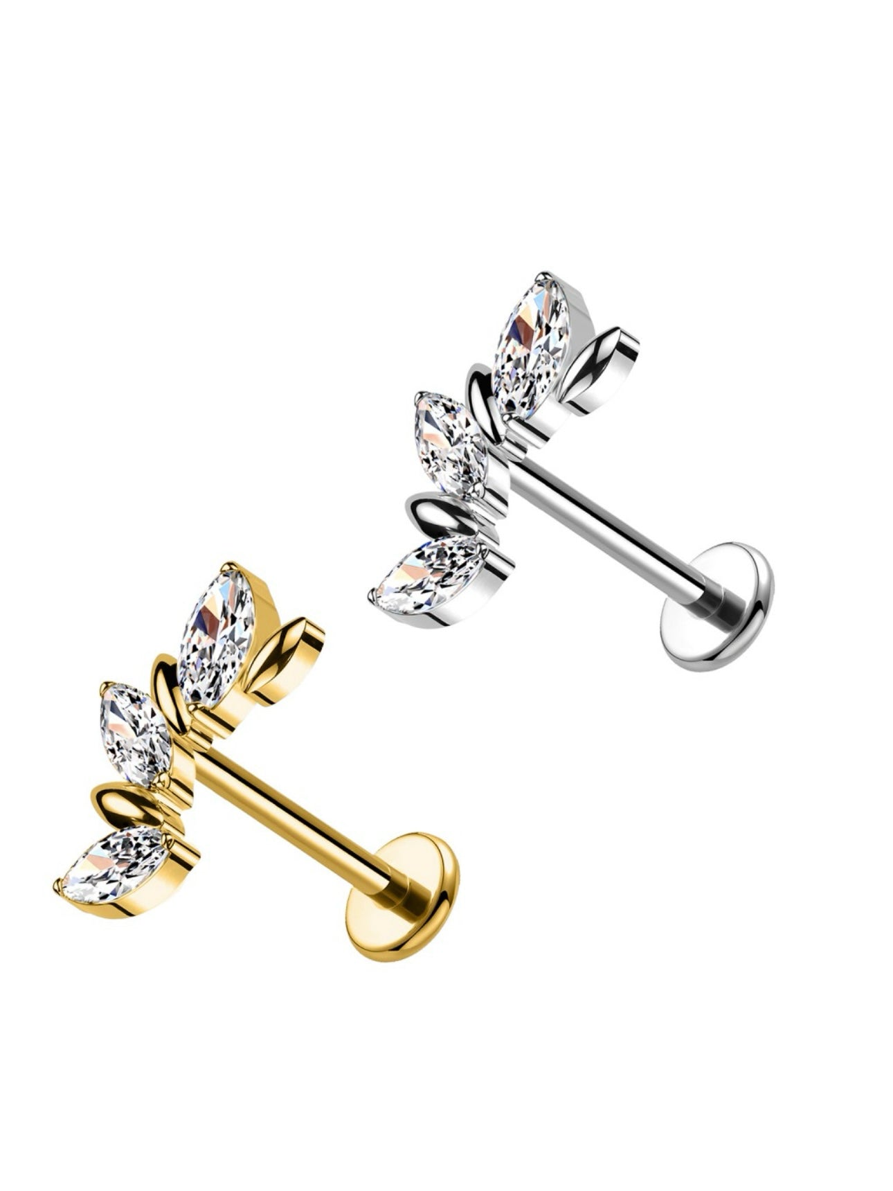 Piercing Ali con Zirconi