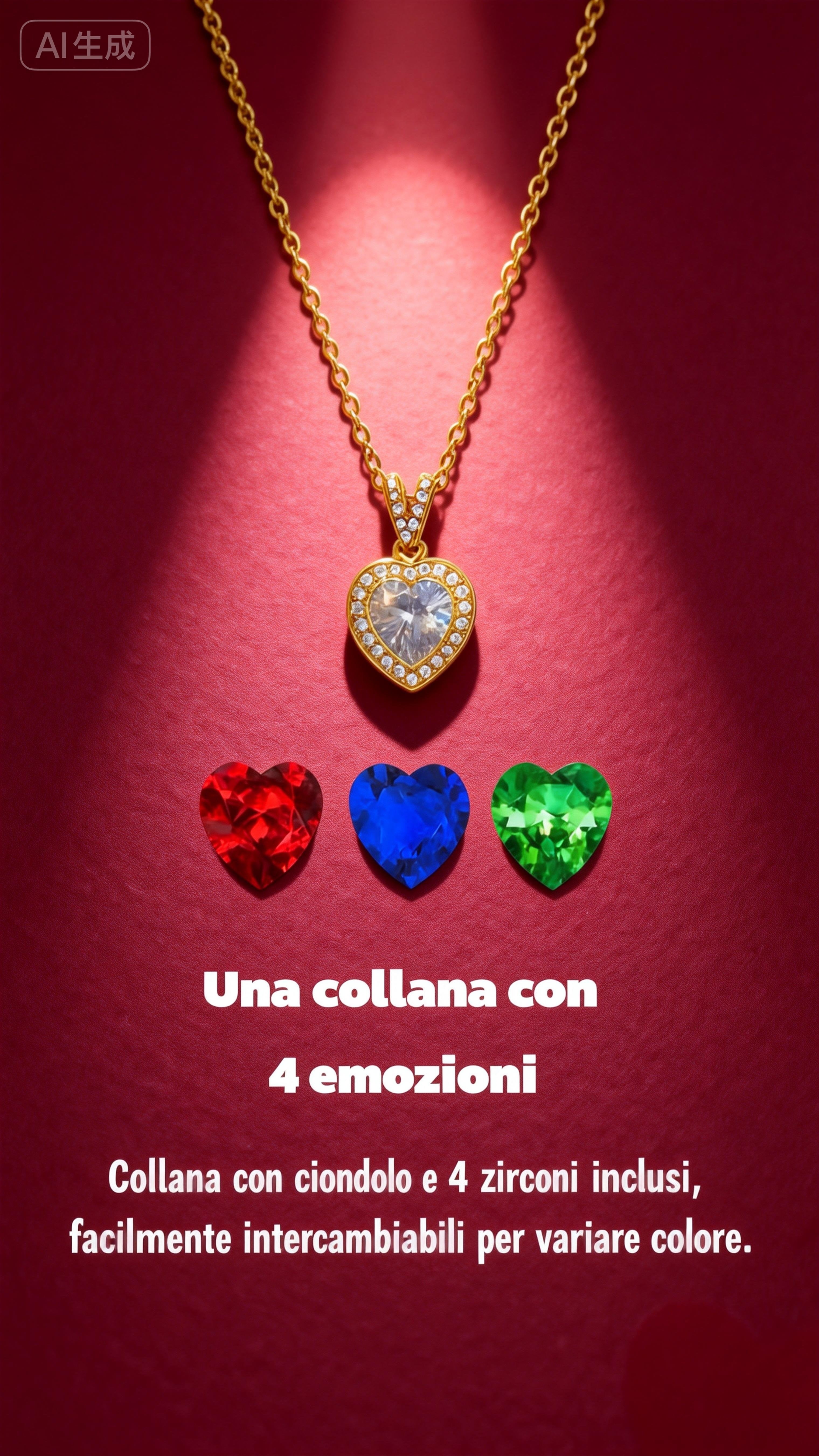 Collana quattro emozioni