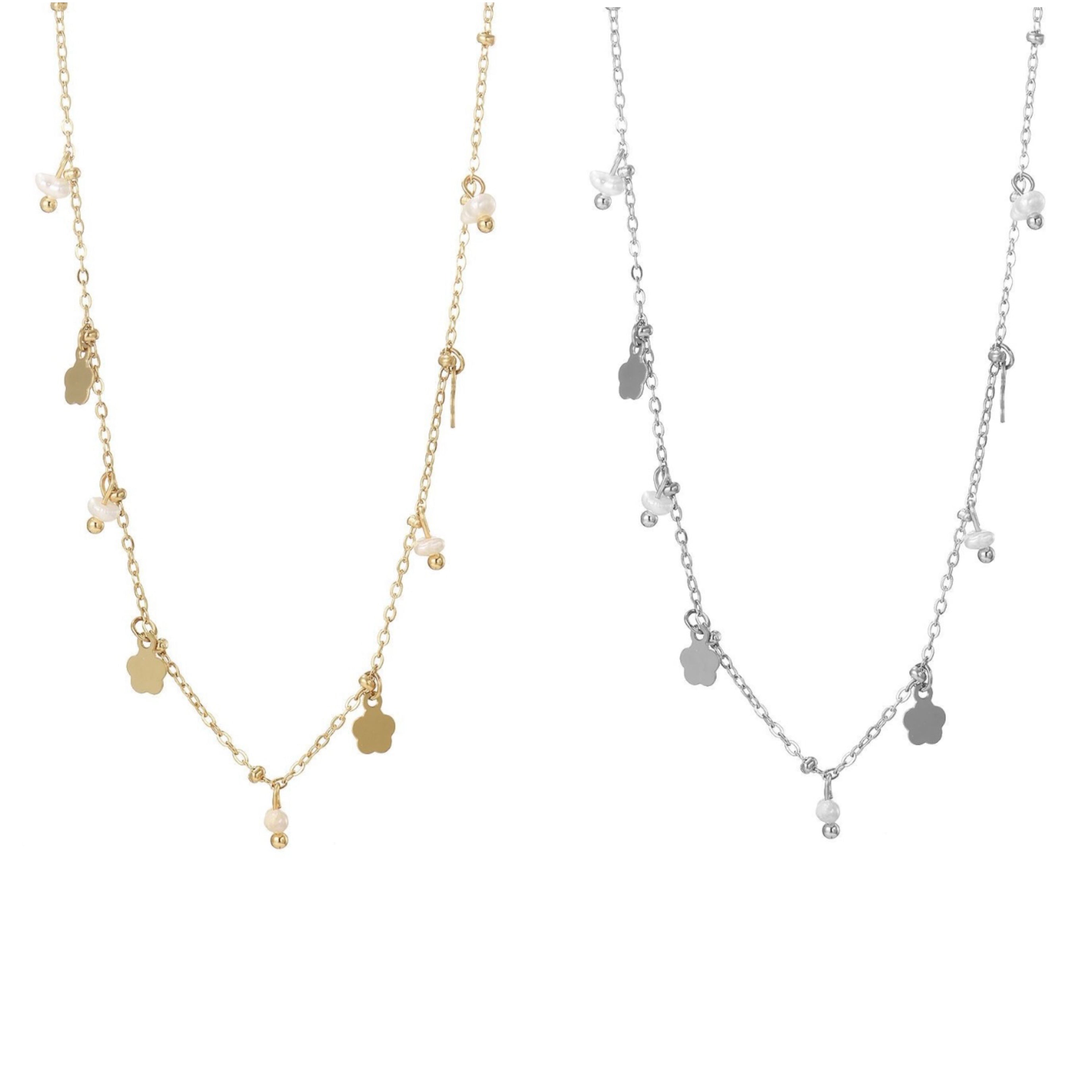 Collana Multicharm Perle d’acqua Dolce
