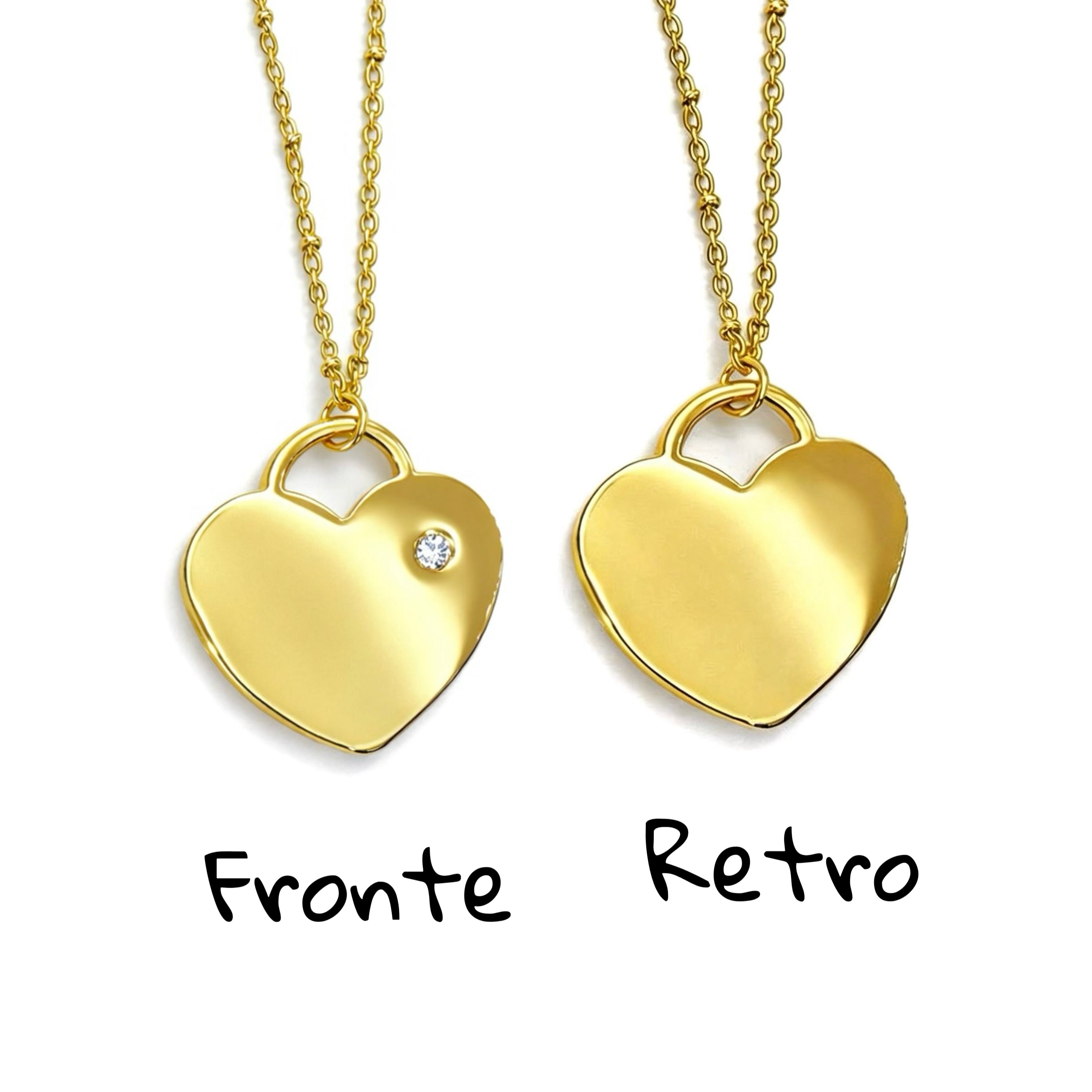 Collana Cuore Personalizzabile