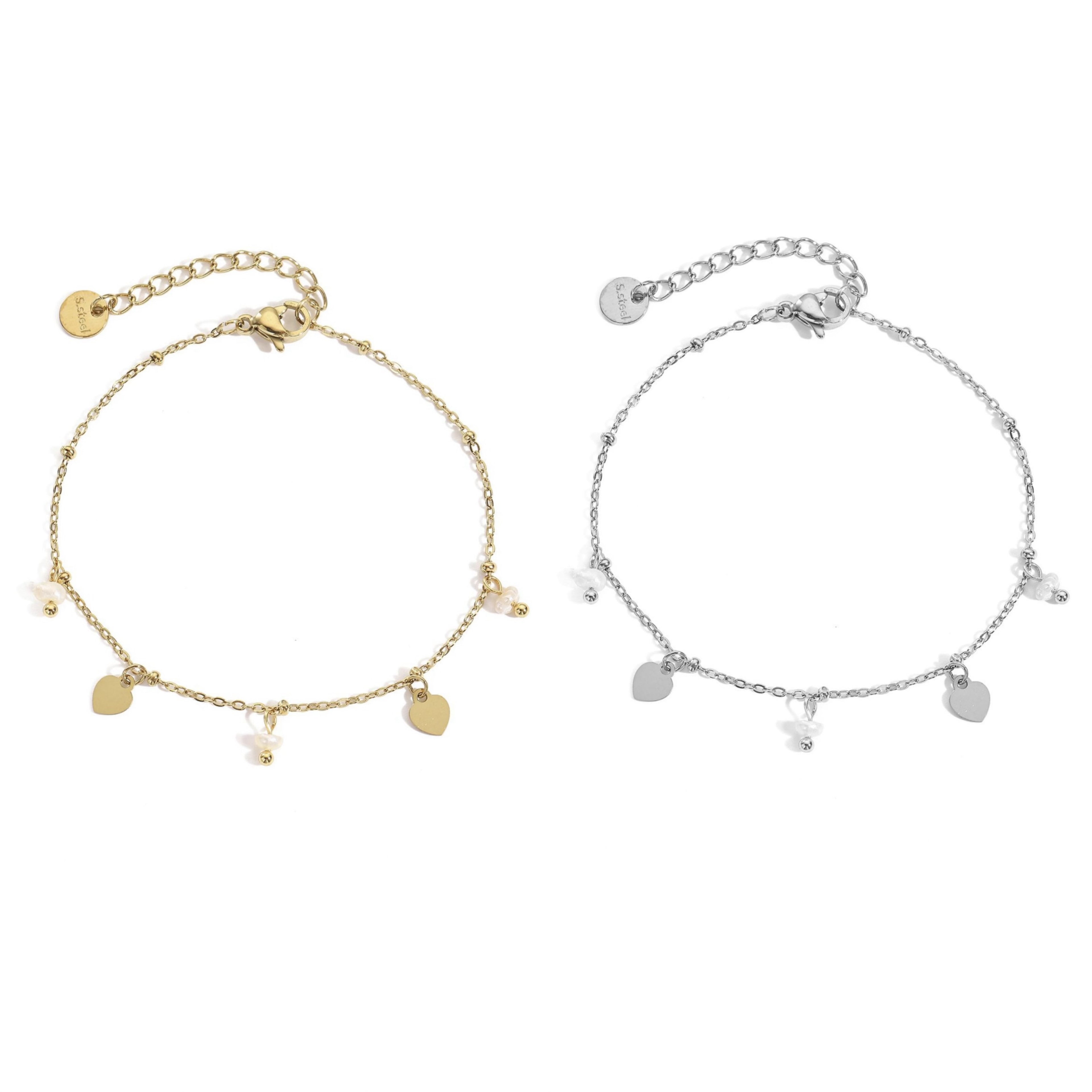 Bracciale Multicharm Perle d’acqua Dolce