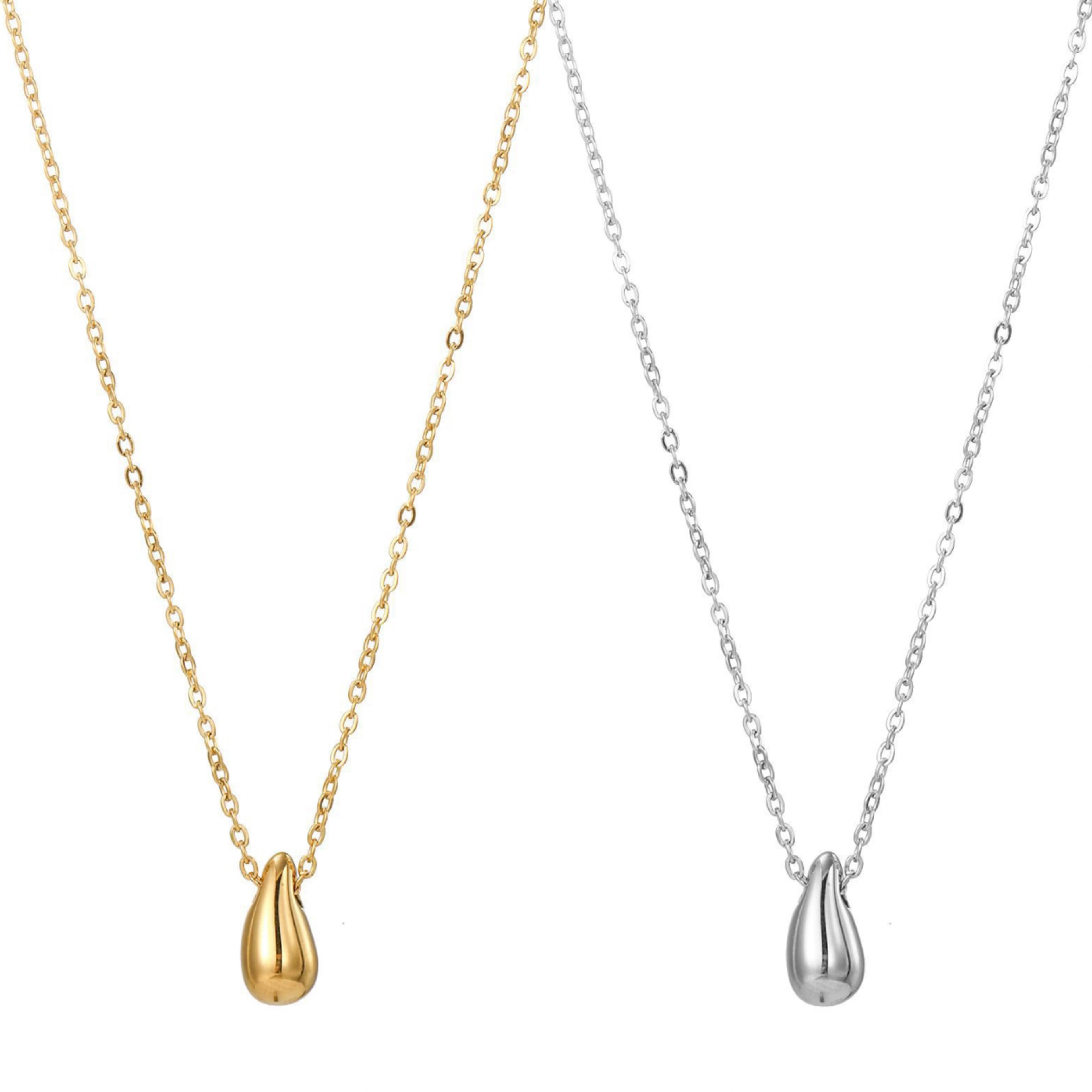 STOP&GO-Collana mini goccia