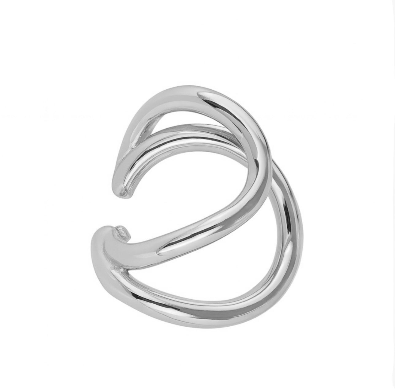 Ear Cuff Doppia Linea Curve