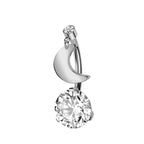 Piercing Ombelico Luna e Zircone