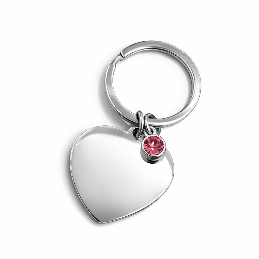 Portachiavi Cuore personalizzabile Con l’immagine