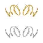 Orecchini Filo Twist