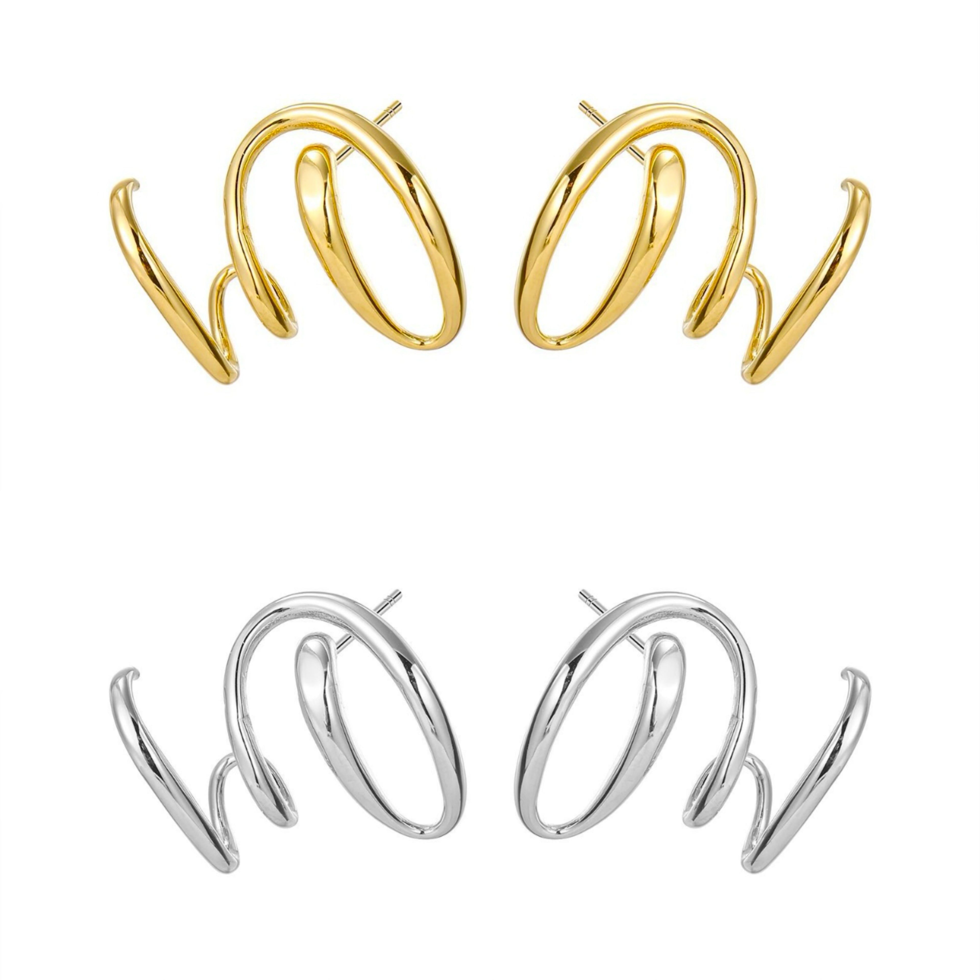 Orecchini Filo Twist