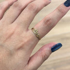 Anello aperto - love