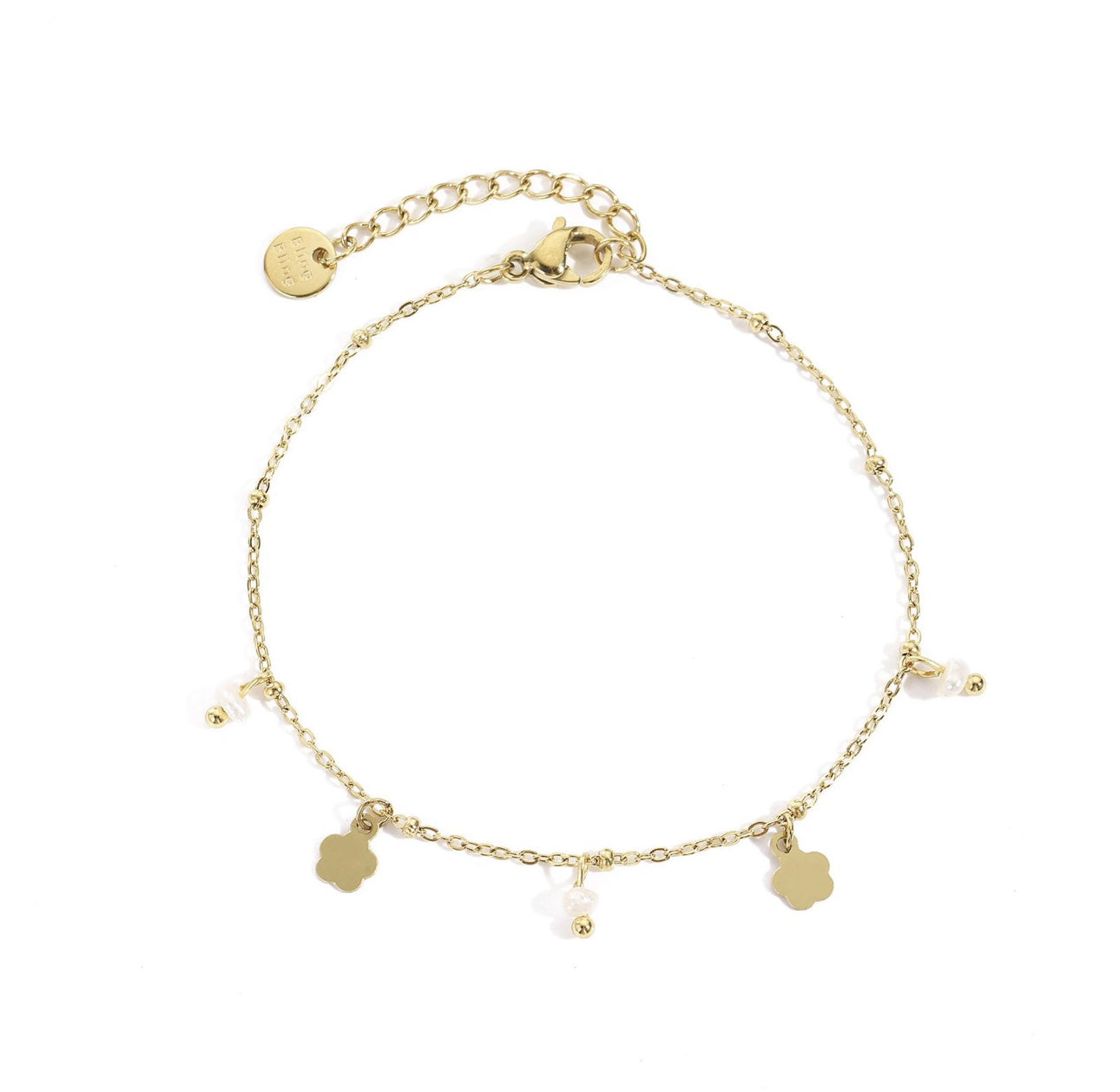 Bracciale Multicharm Perle d’acqua Dolce