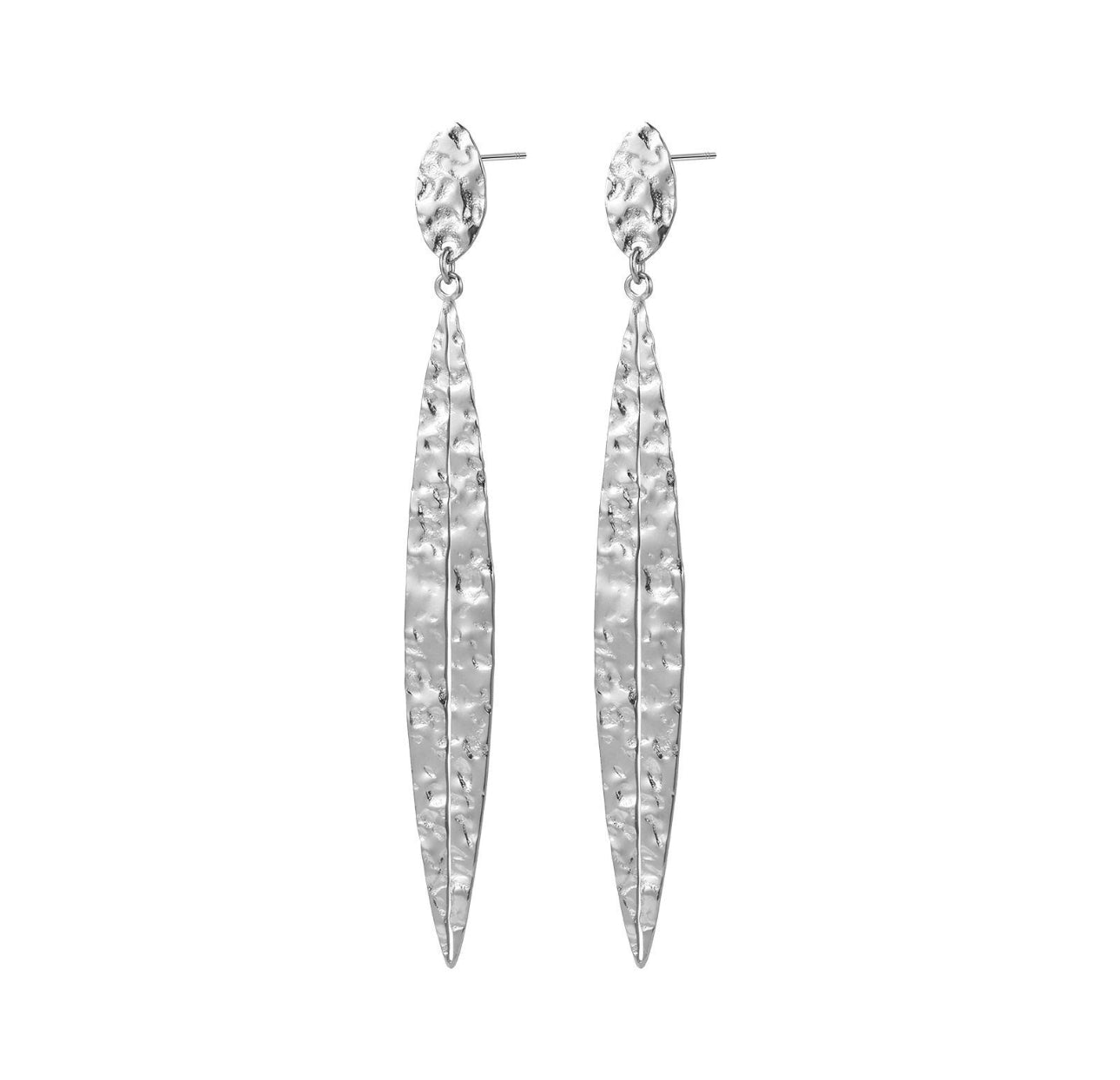 STOP&GO-Orecchini Foglia Allungata