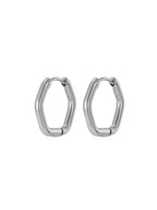 STOP&GO-Orecchini Hoop Esagono