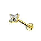 Piercing Fiore con 4 petali