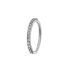 Piercing Cerchio con Zircone