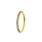 Piercing Cerchio con Zircone