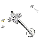 Piercing Fiore con 4 petali