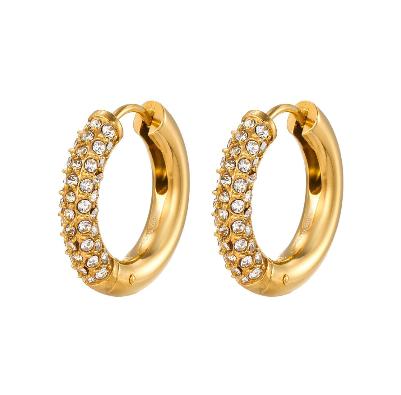 STOP&GO-Orecchini spark cerchio