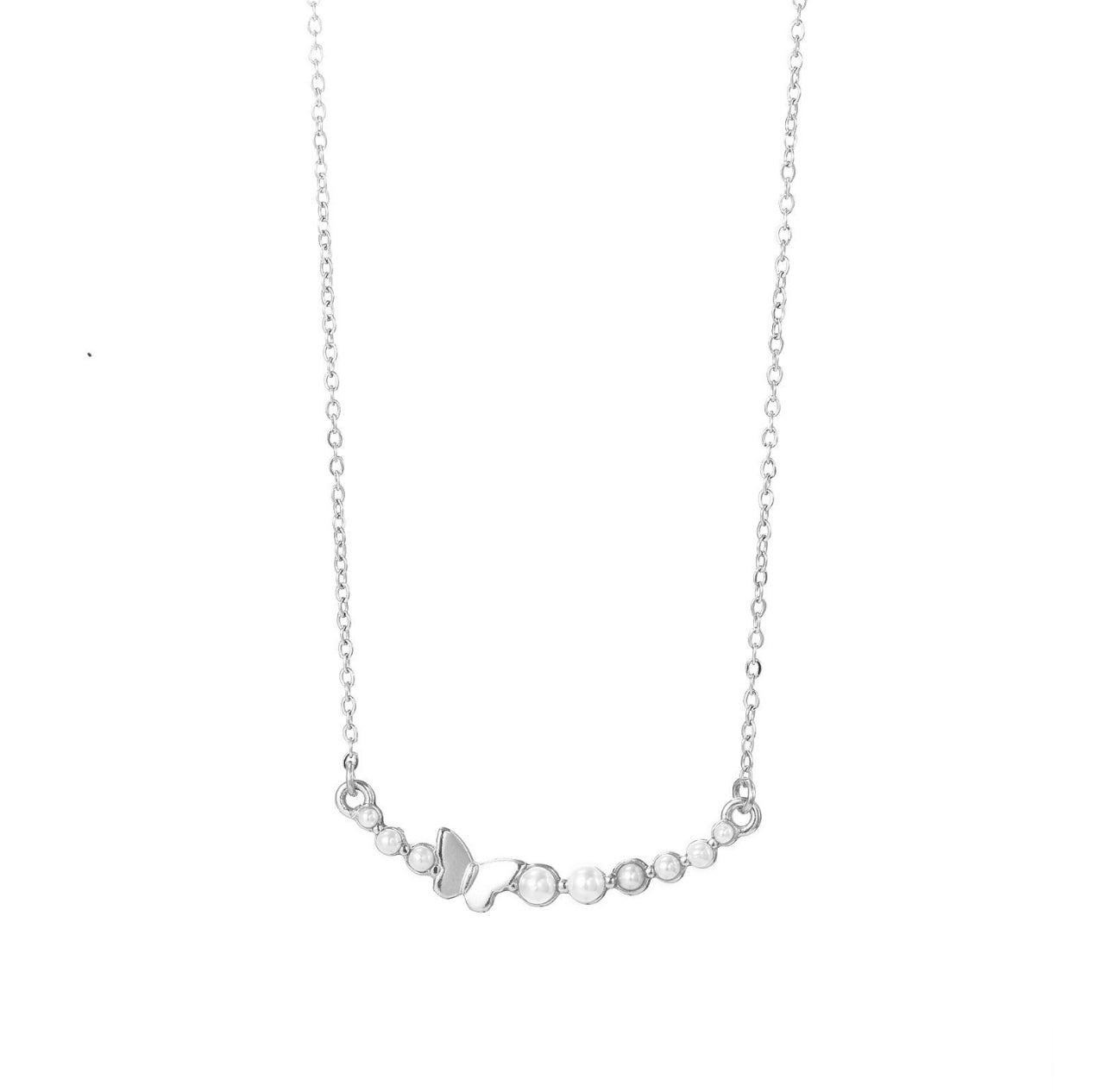 STOP&GO-Collana ali di perla