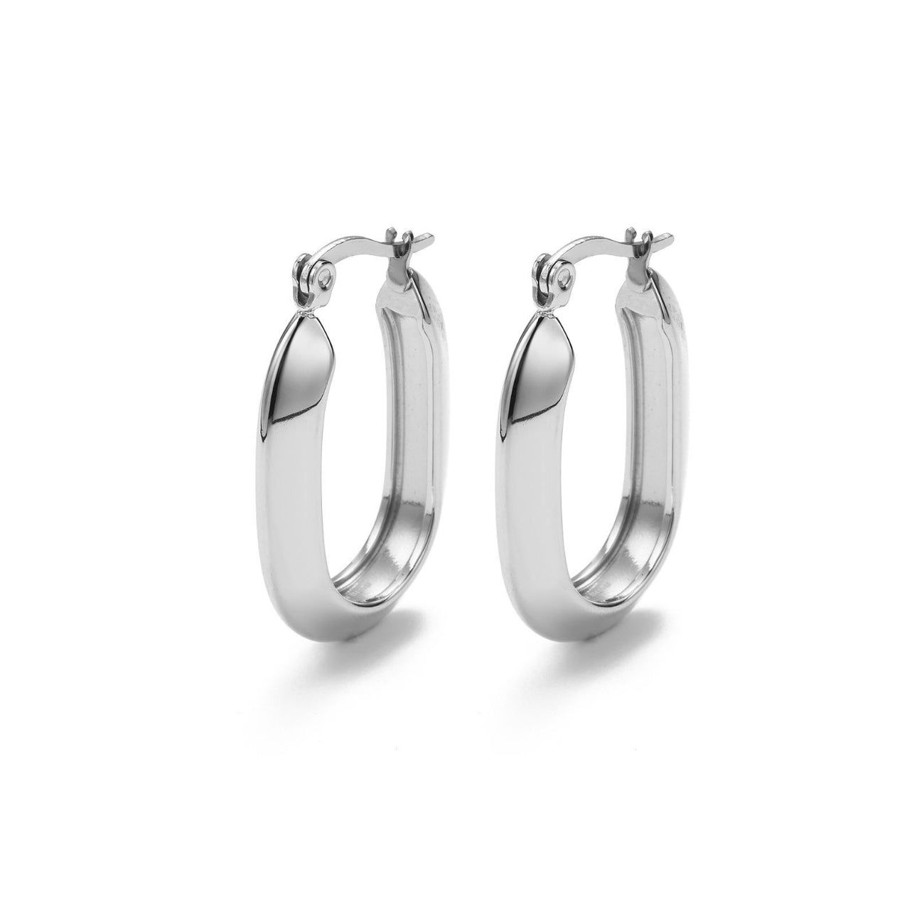 STOP&GO-Orecchini ovale lineare