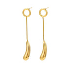 STOP&GO-Orecchini linea fusa