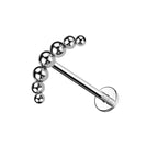 Piercing Sette Sfere Titanio