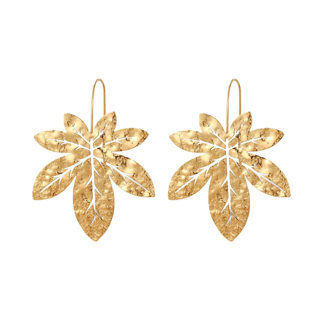 STOP&GO-Orecchini Foglia Autunnale