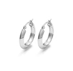 STOP&GO-Orecchini cerchio lineare