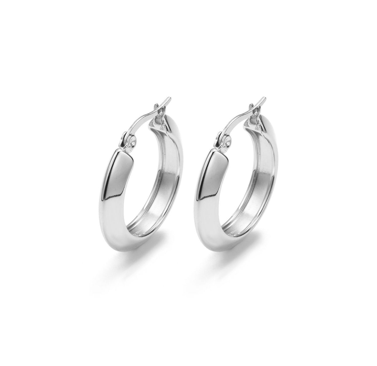 STOP&GO-Orecchini cerchio lineare