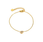 Bracciale Luce-cuore minimal