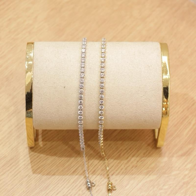 Bracciale tennis con cursore