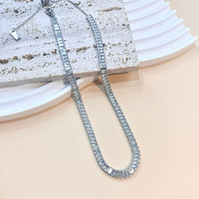 Collana Baguette con cursore